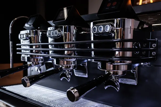 Dalla Corte Zero Classic groups and portafilters, close-up