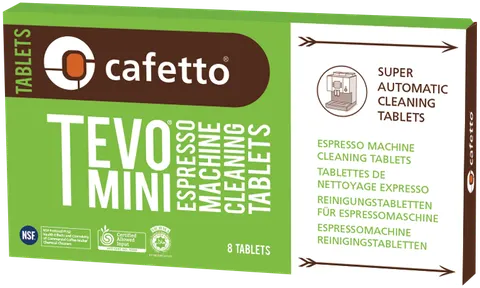 Coffee machine cleaning tablets Cafetto TEVO MINI 1.5g