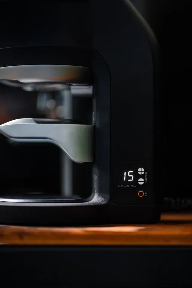 Puq Press Pro screen, close-up