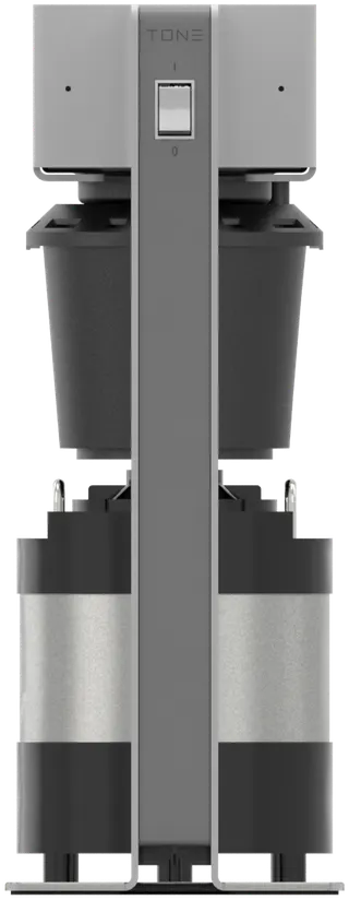 Tone Touch 04 with a coffee container, rear view